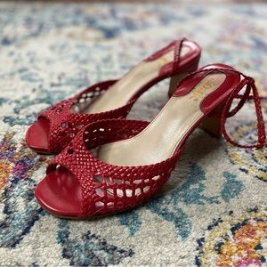 Rouje red sandals 38